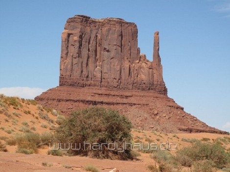 Butte im Monument Valley