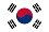 Flagge Süd-Korea